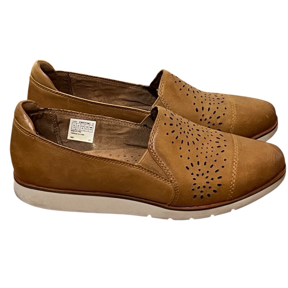 Cobb Hill Laci Gore Slip-On Perforated Shoes Womens 7.5 7 1/2